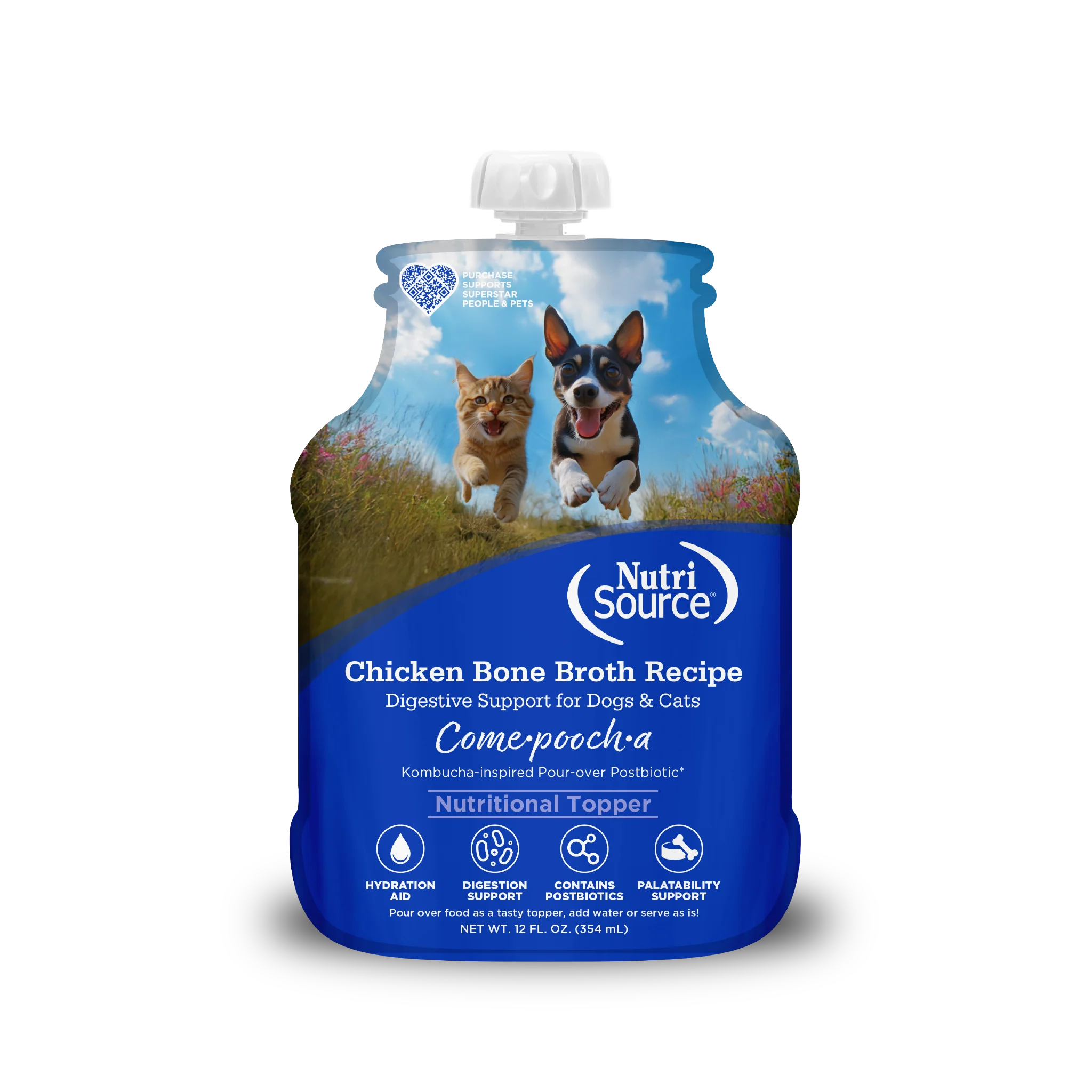 NutriSource® Bone Broth Food Toppers